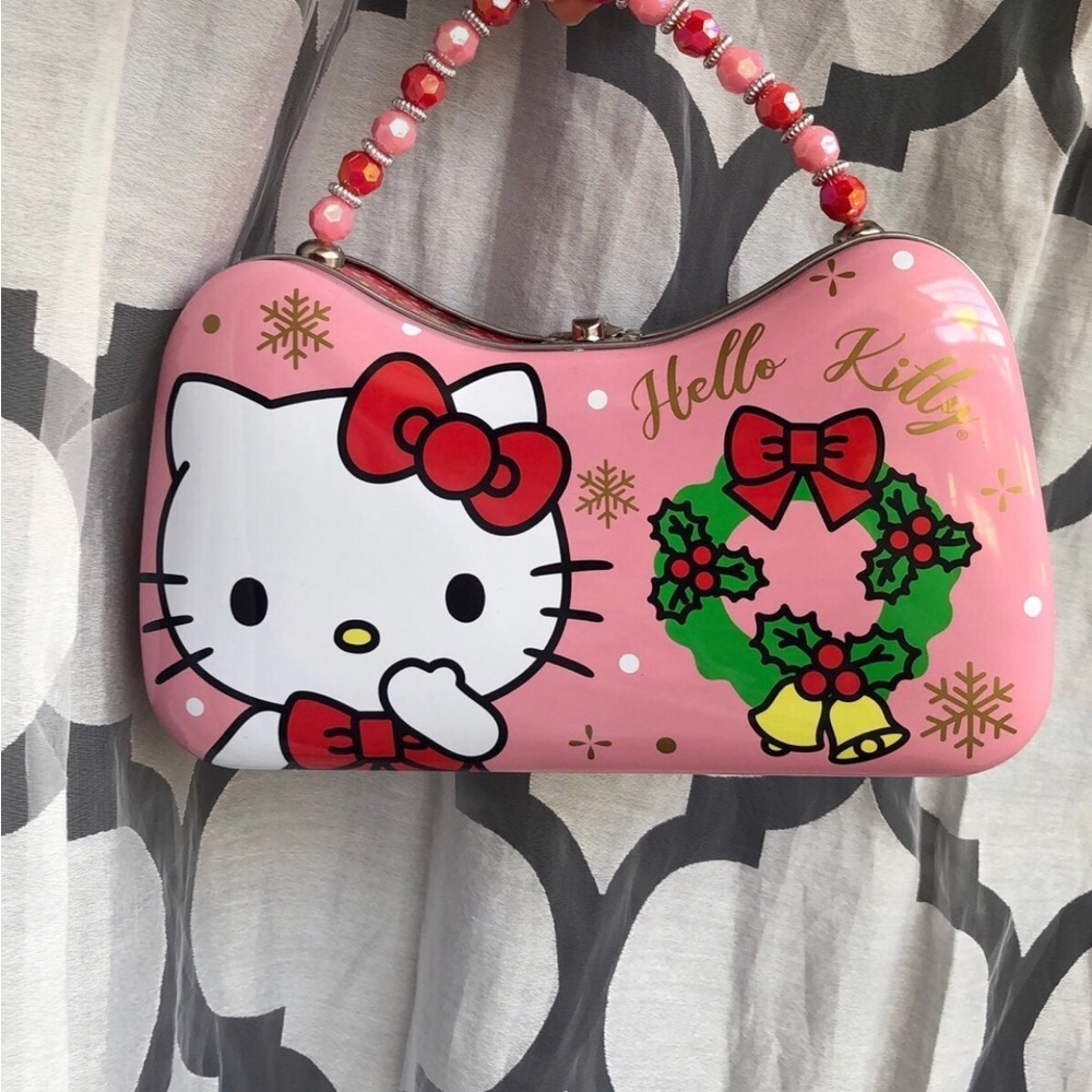 Hello Kitty Christmas Tin Purse